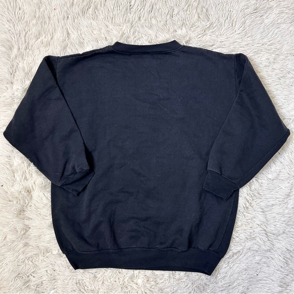 ◾️Vintage Style Studio Ugly Christmas Sweater Crewneck Cat Skating On Ice - Picture 4 of 4